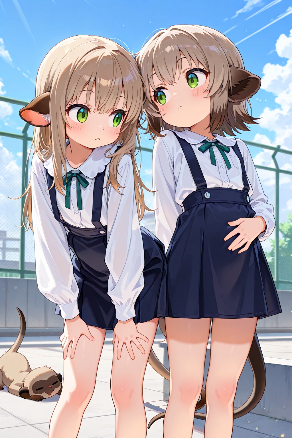 都会に住むミーアキャット | の人気AIイラスト・グラビア