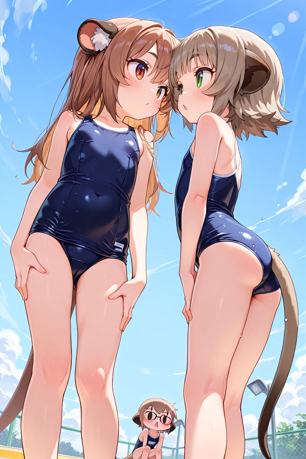 都会に住むミーアキャット