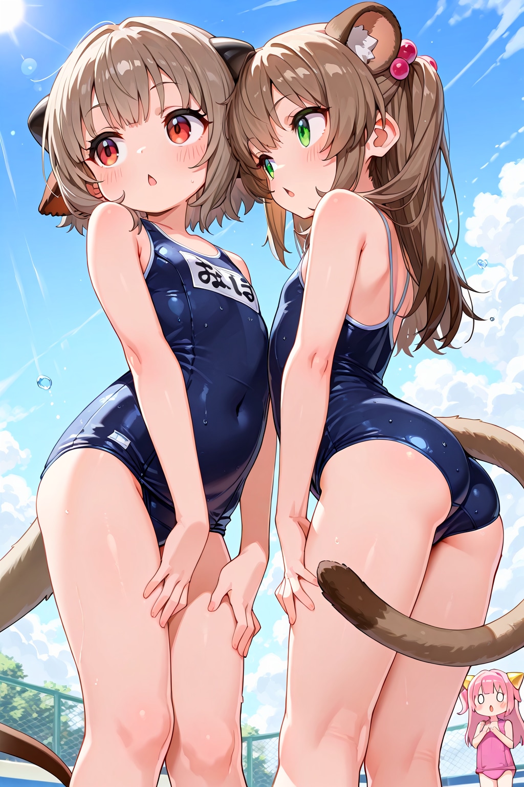 都会に住むミーアキャット