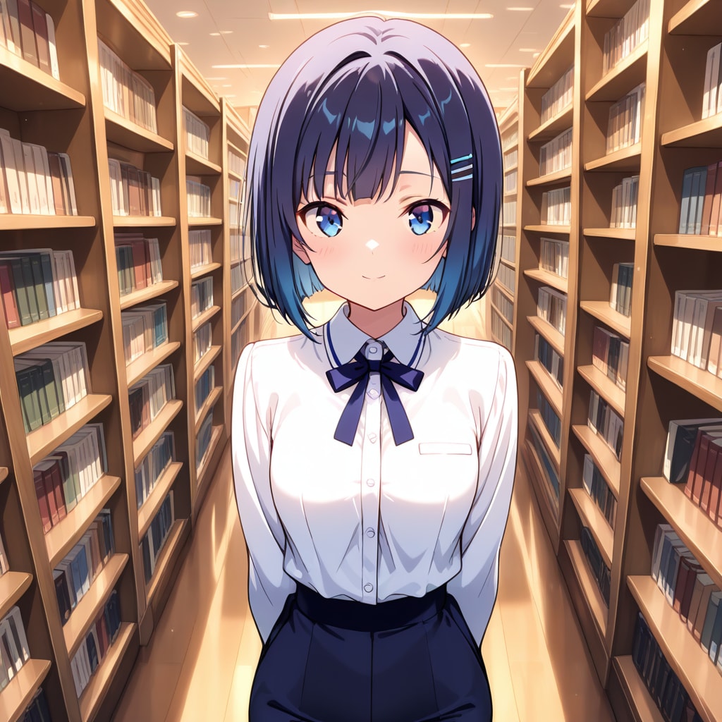 クール知性派ヒロイン