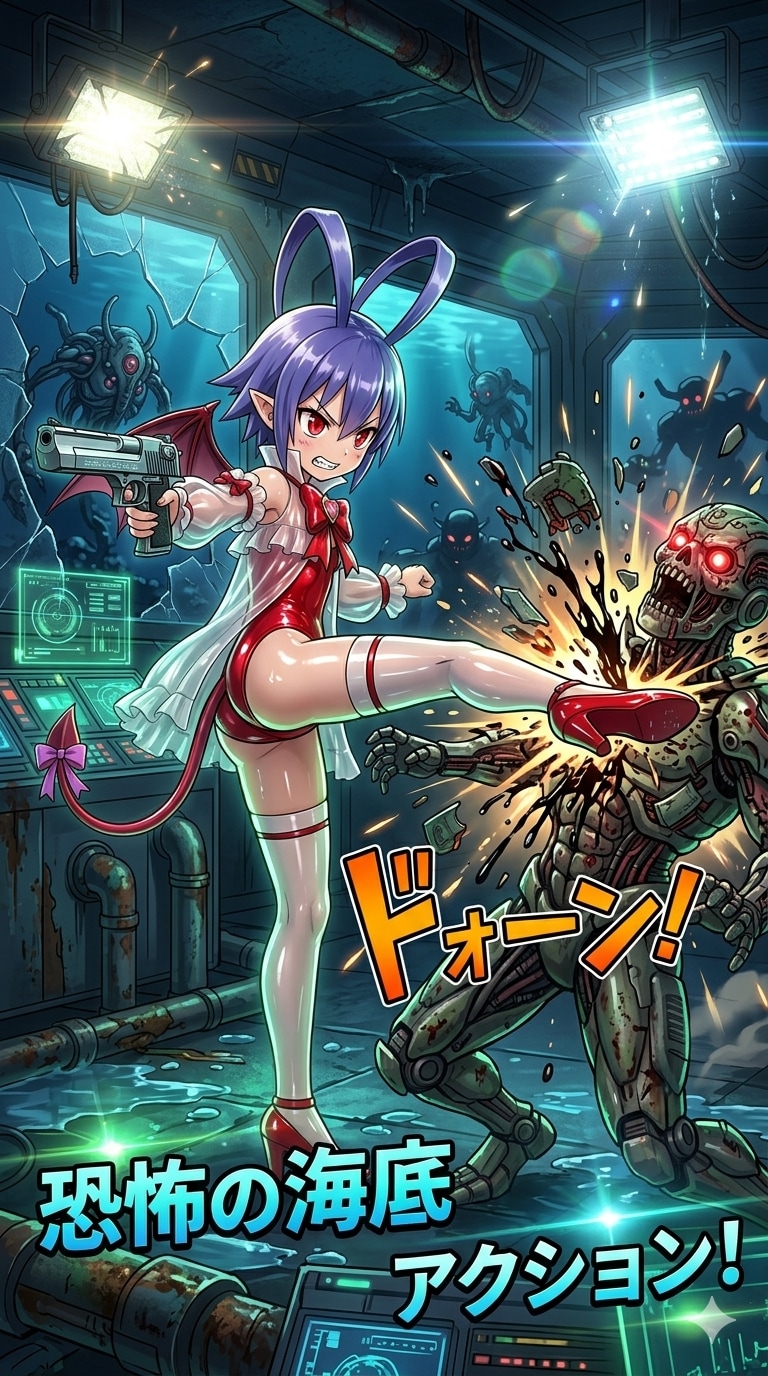 魔界戦記ディスガイア　ラハール　アクションシーン