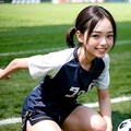 サッカー女子♡① 4枚目