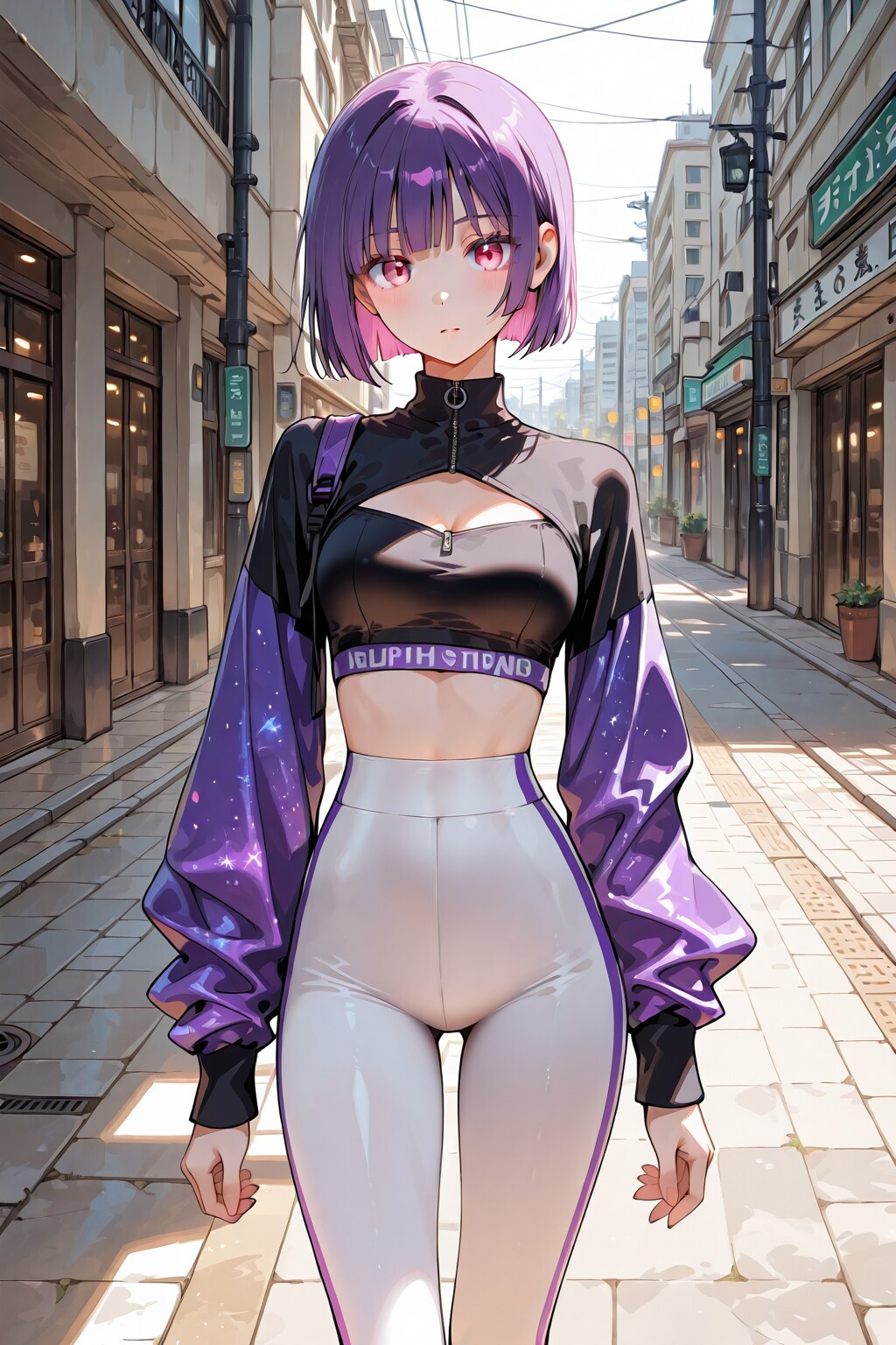 おしゃれな美少女