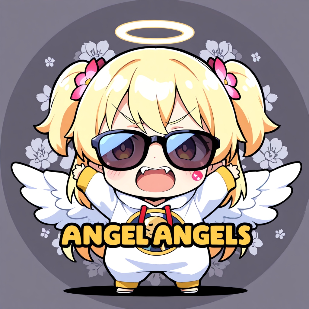 やさぐれえんじぇるステッカー