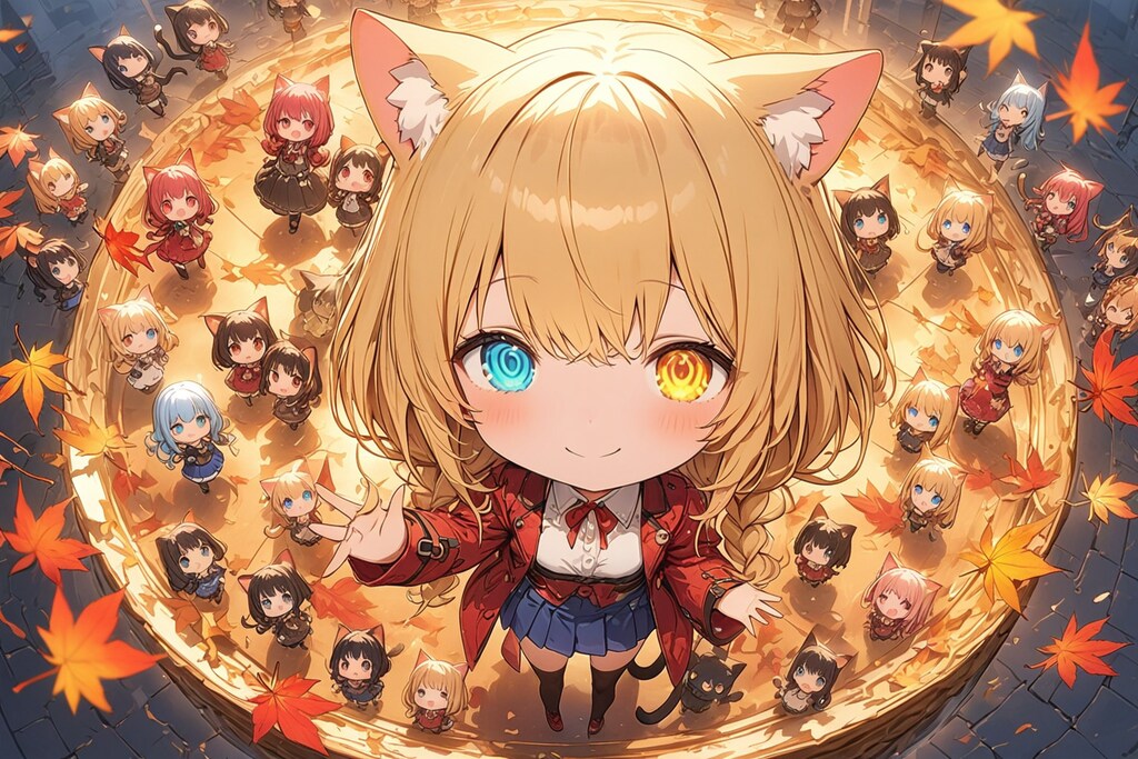 瞳が変わってて面白い！CrazyEyes。