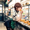 樋口円香、深夜2時のレジで塩対応の壁がふと緩む 5枚目