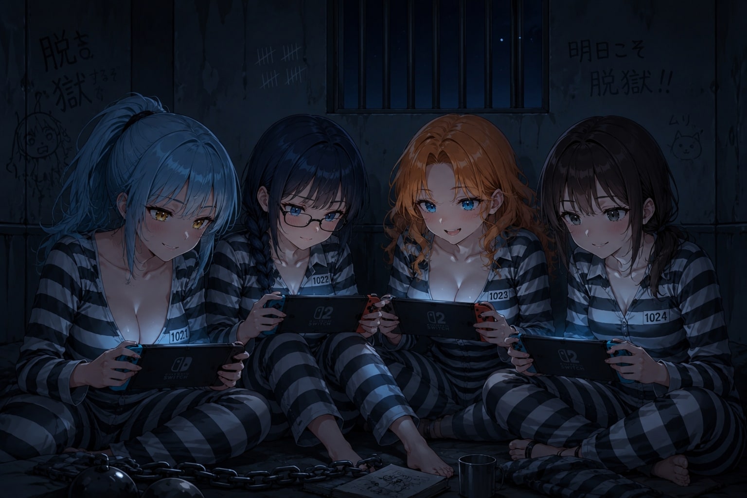 雑居房の夜ふかし