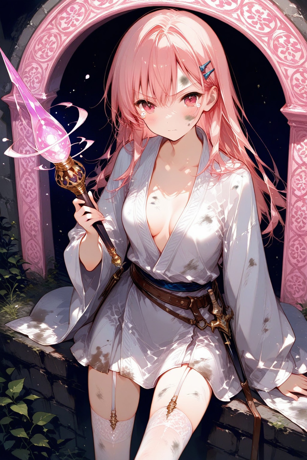 『ダンジョンで迷子』治癒師ロゼリア | の人気AIイラスト・グラビア