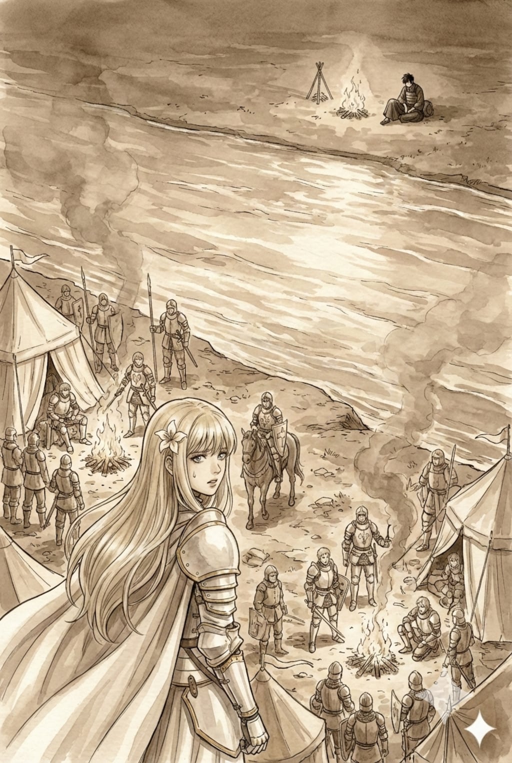 度重なる命令違反、単独行動。苦悩する白百合