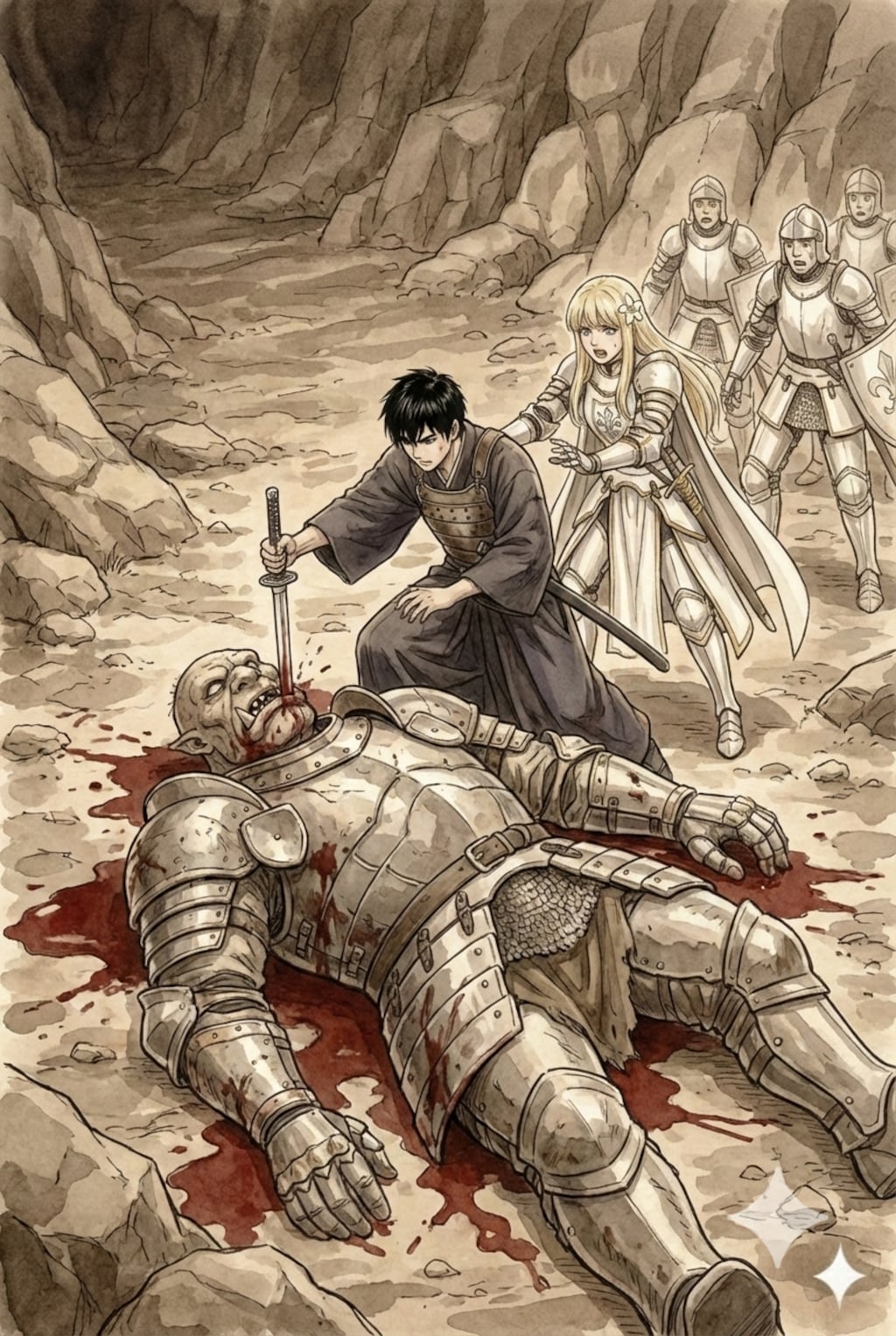 度重なる命令違反、単独行動。苦悩する白百合