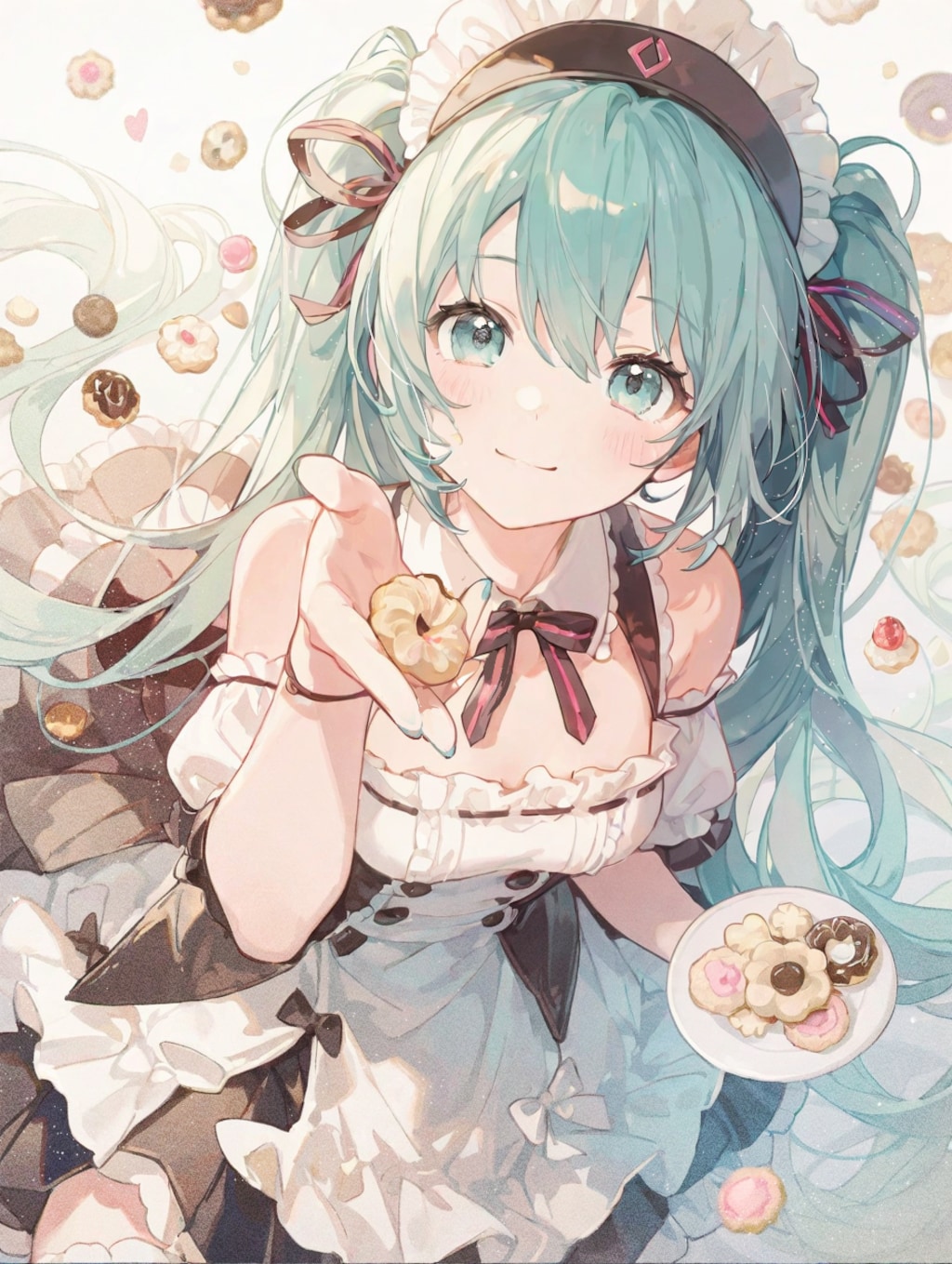 メレンゲクッキーをどうぞ