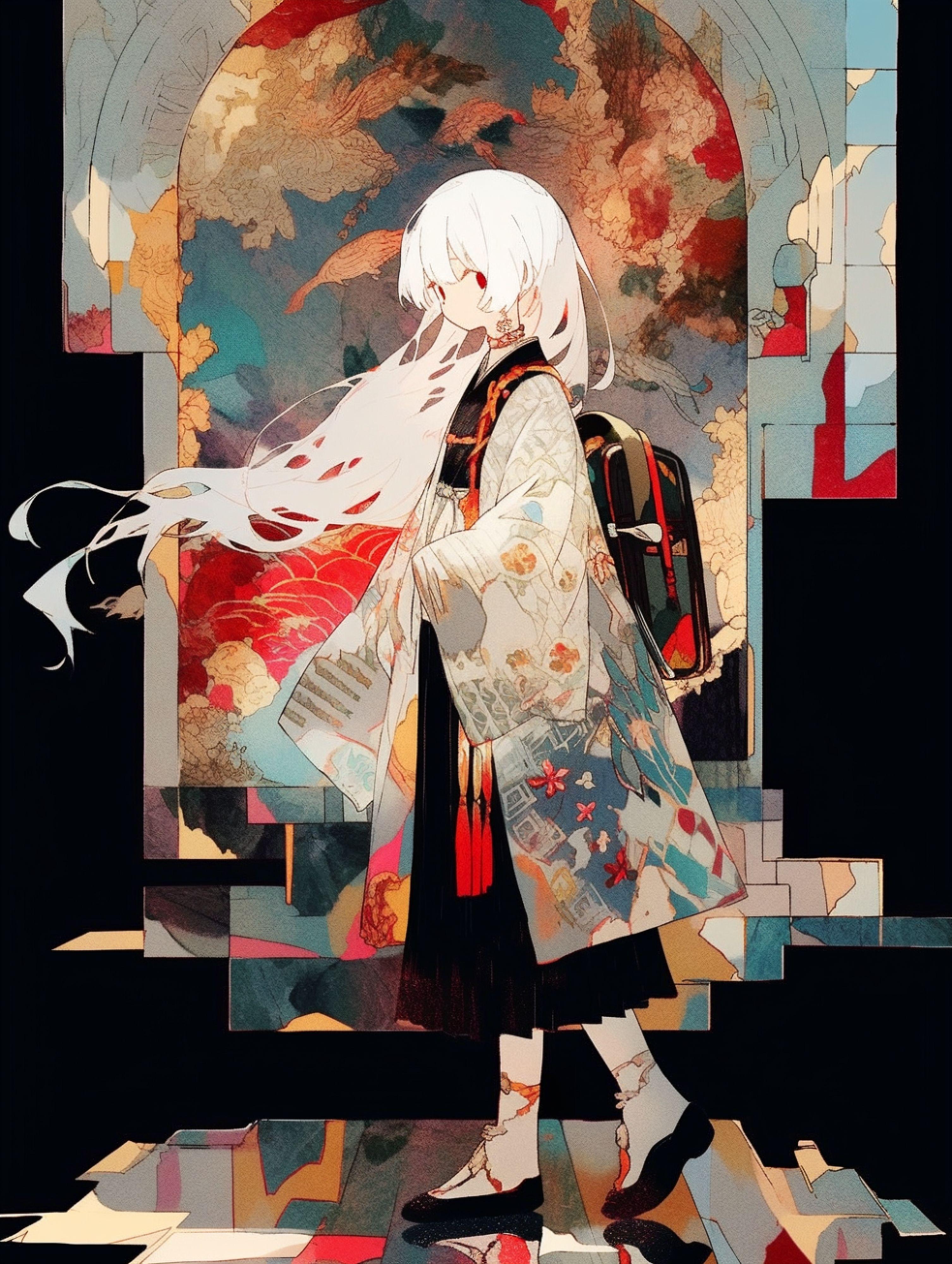 下校中