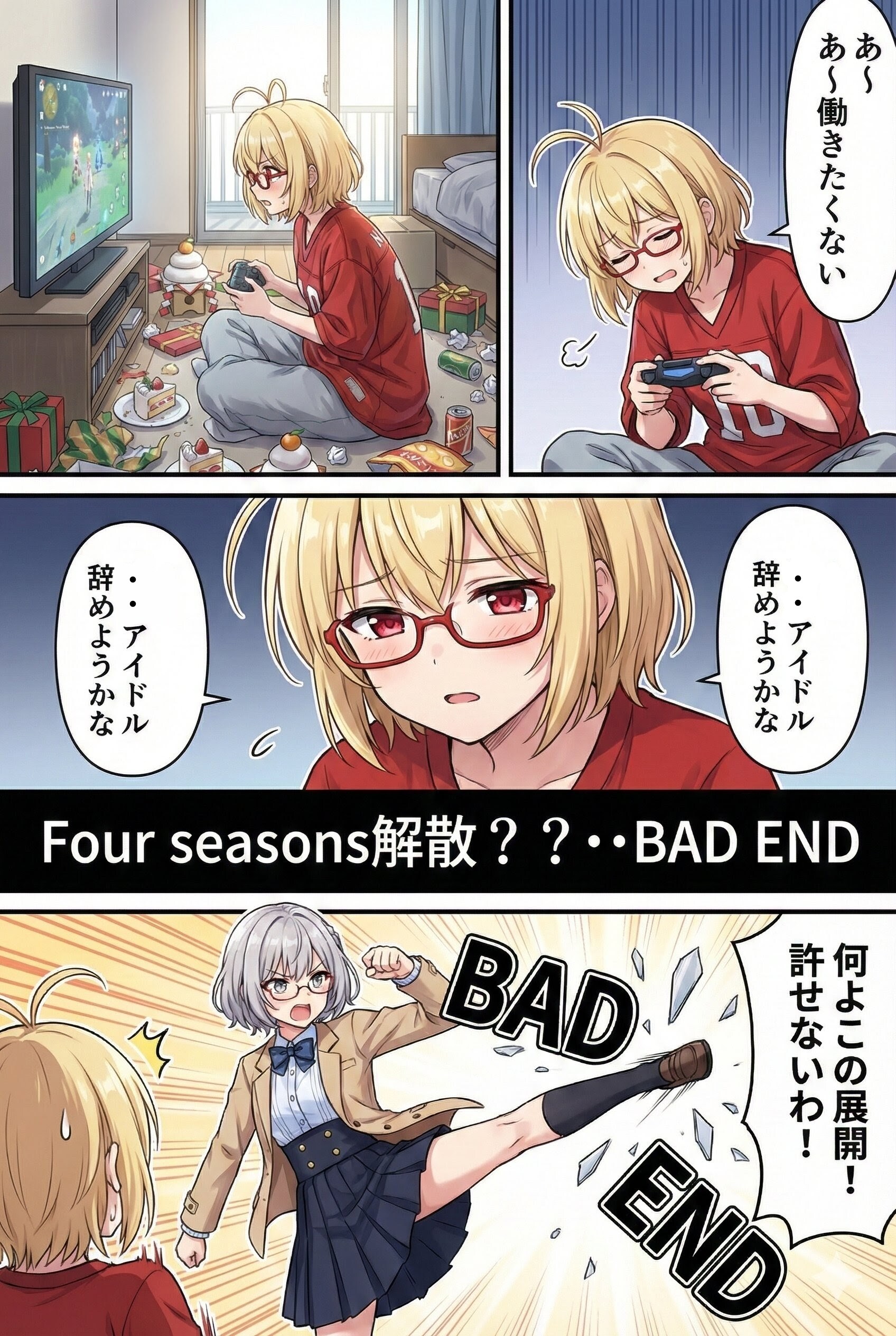Four seasons活動のピンチ(？)〜ナツミ編&結末編