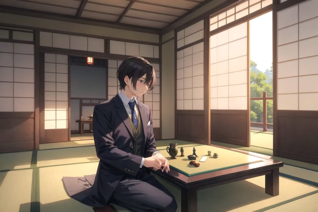 和室に残る静寂