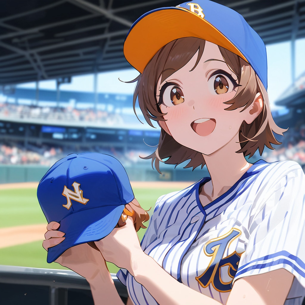 ベースボールガール | の人気AIイラスト・グラビア