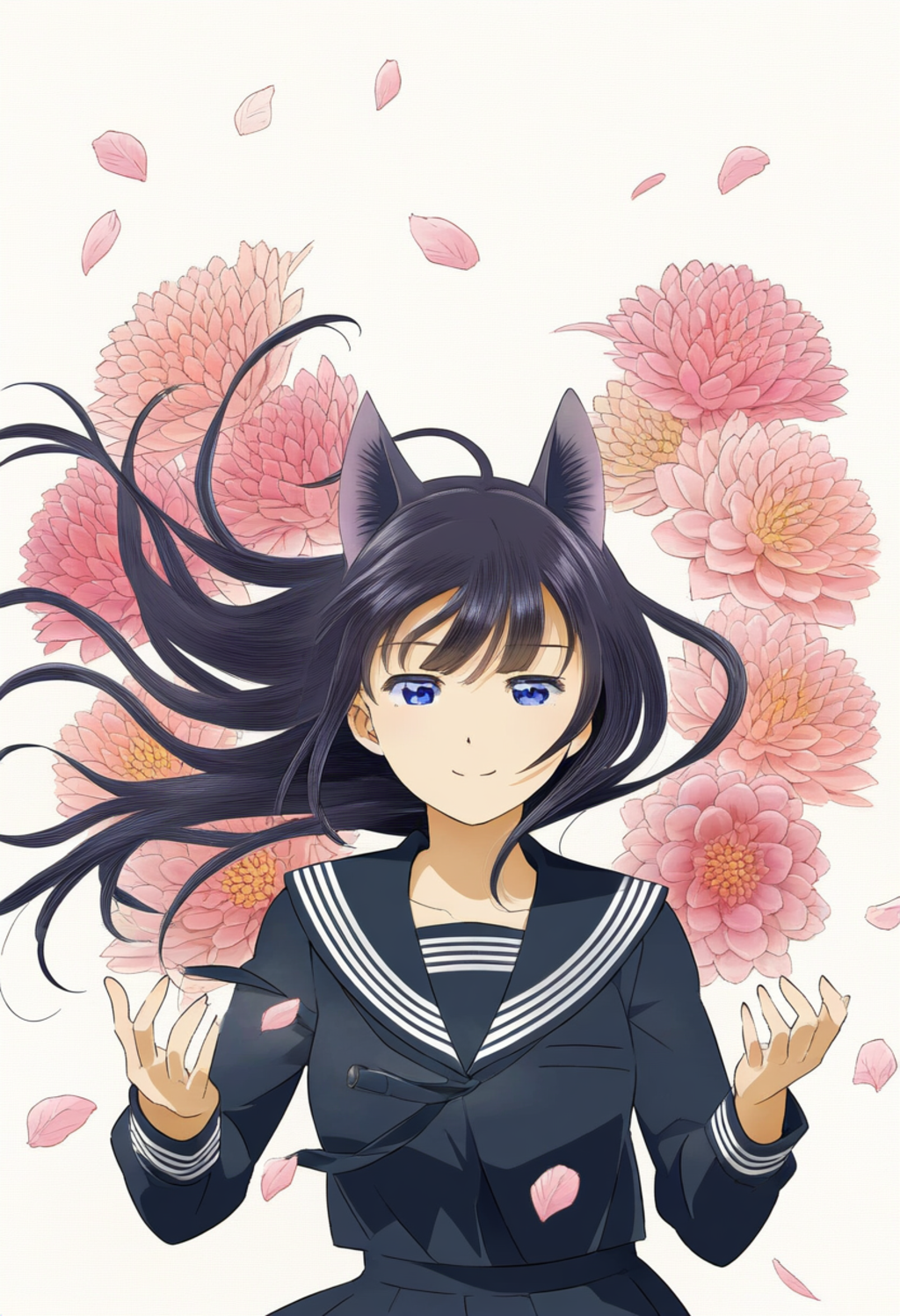 夜長月（よながつき）の花  (ダリア)