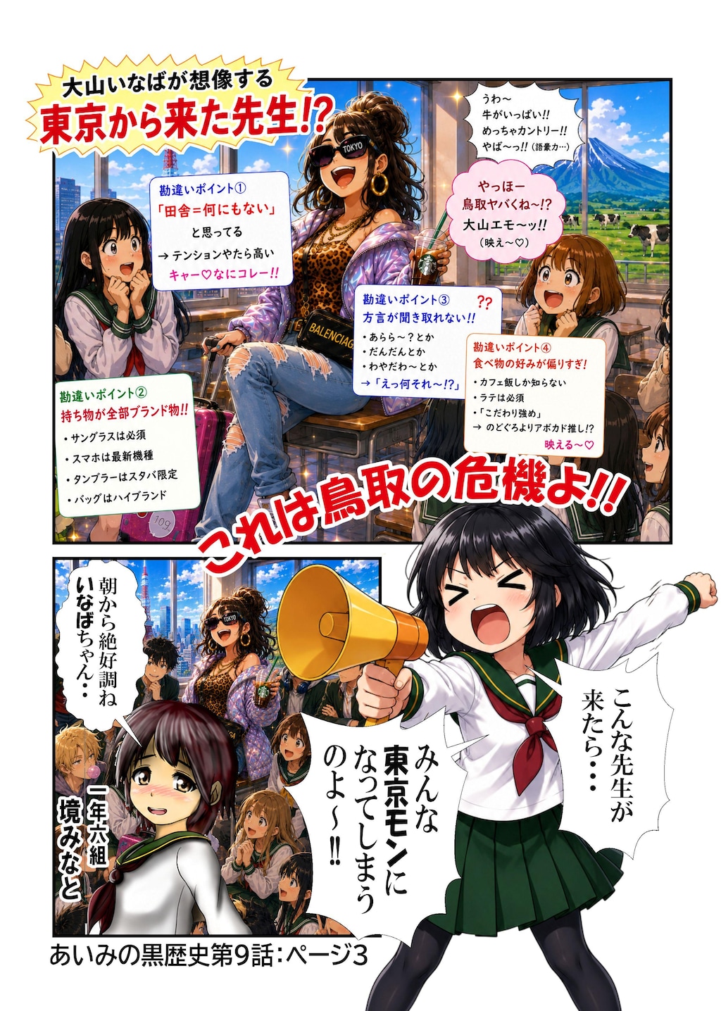 あいみのくろ歴史第９話：ふらんんす革命