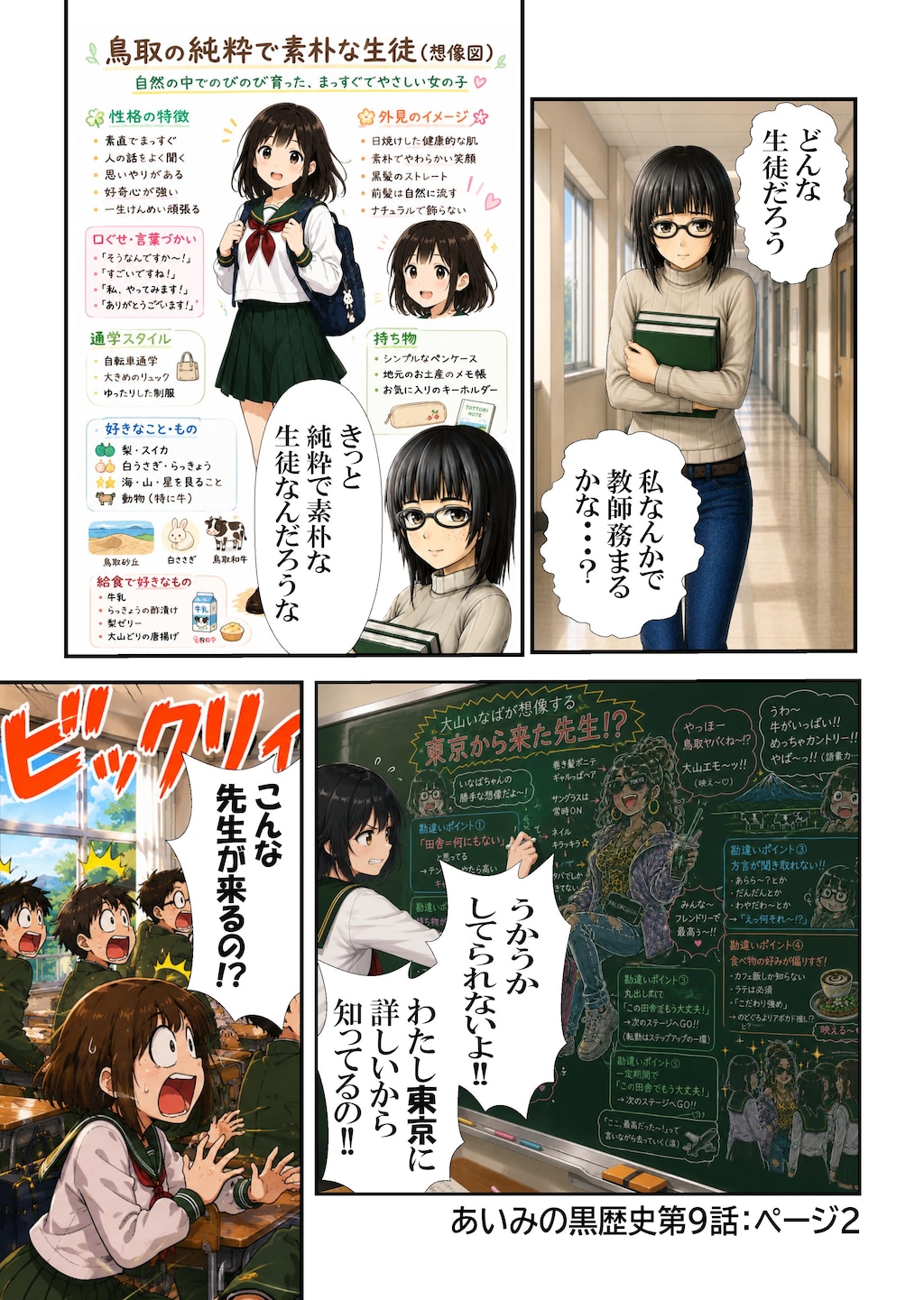 あいみのくろ歴史第９話：ふらんんす革命