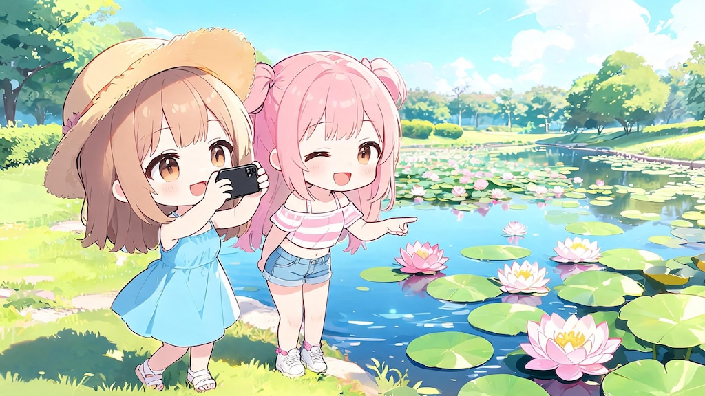 蓮の鑑賞１