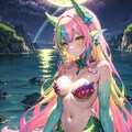 虹色人魚 3枚目