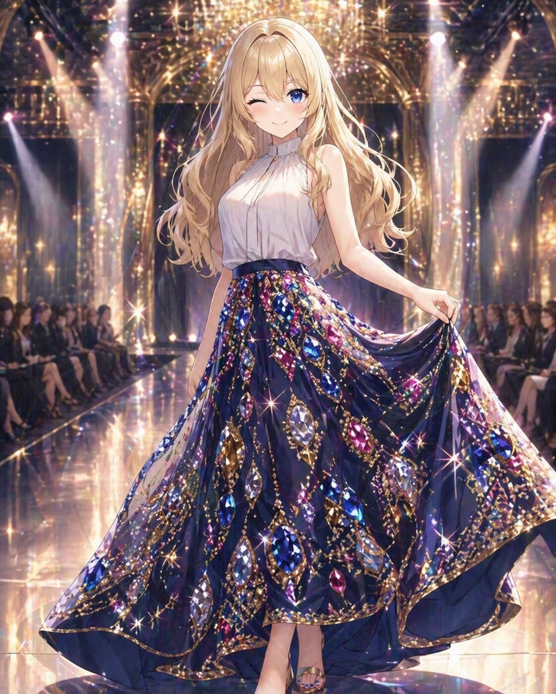 究極のロングスカート