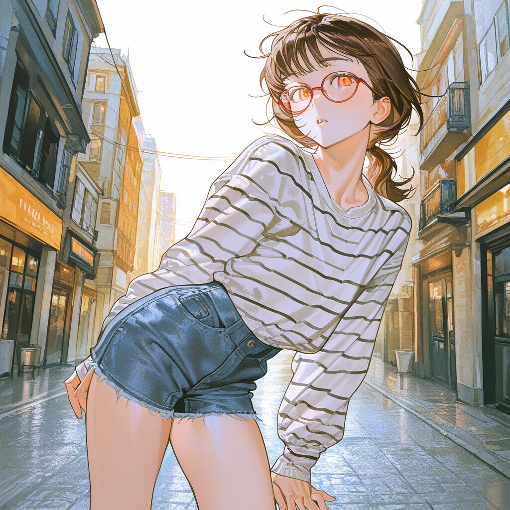 好きな服と街を自由に | の人気AIイラスト・グラビア