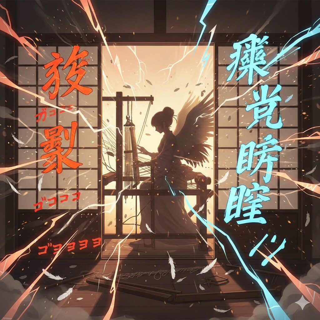 鶴の恩返し・激闘編(Nano Banana版)