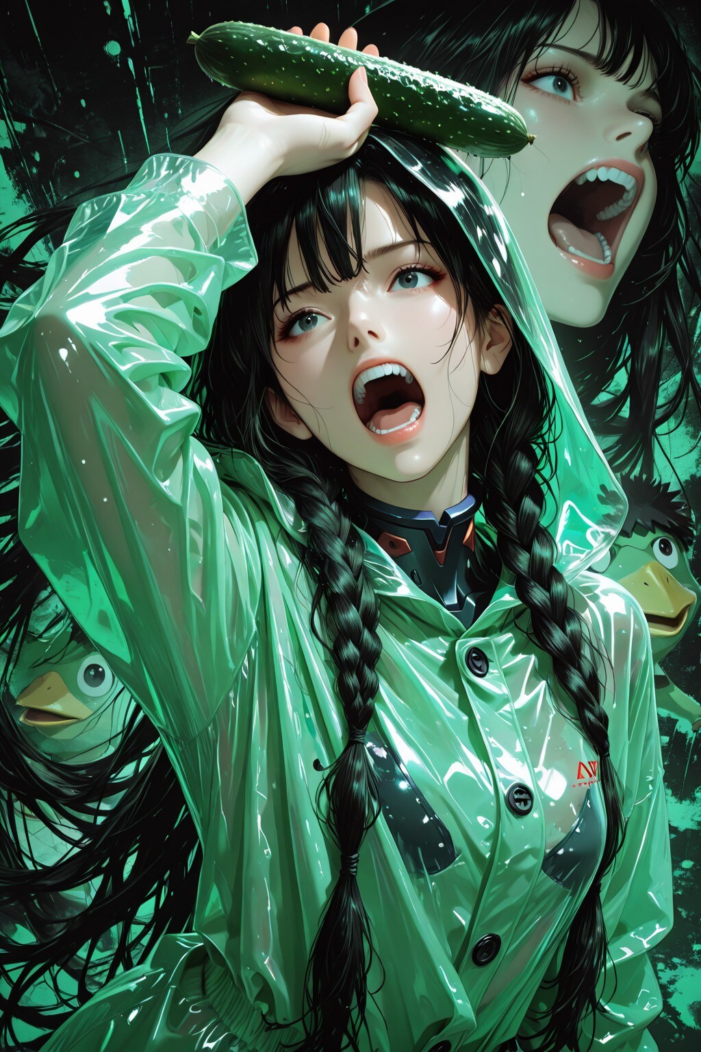 Shin Beautiful Kappa Girl（カッパと河童ガール。【シン・キューカンバー・レイン篇】）