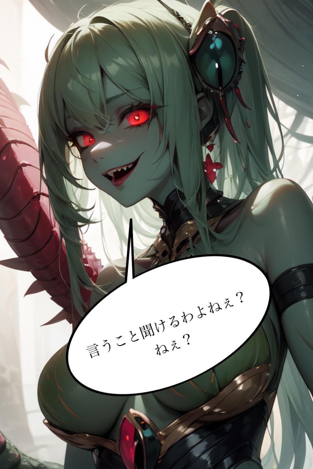 カマキリ女王。