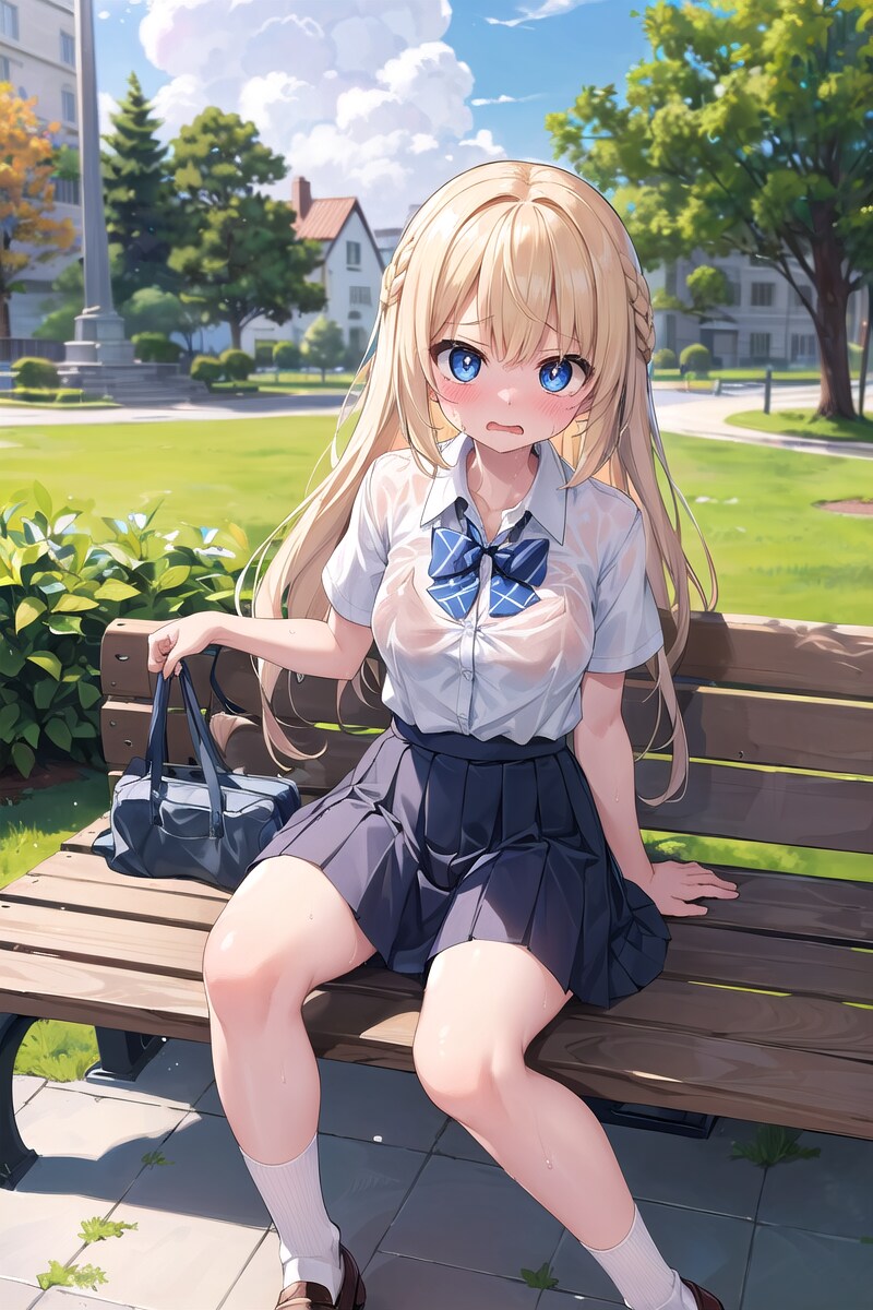 旧作リメイク：「あづい…もぅマヂ無理…」
