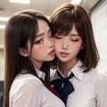 百合女子高生 5枚目
