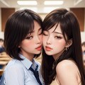 百合女子高生 6枚目