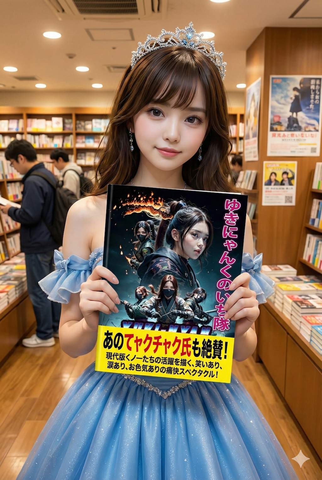 映画「ゆきにゃんくのいち隊」書籍化！