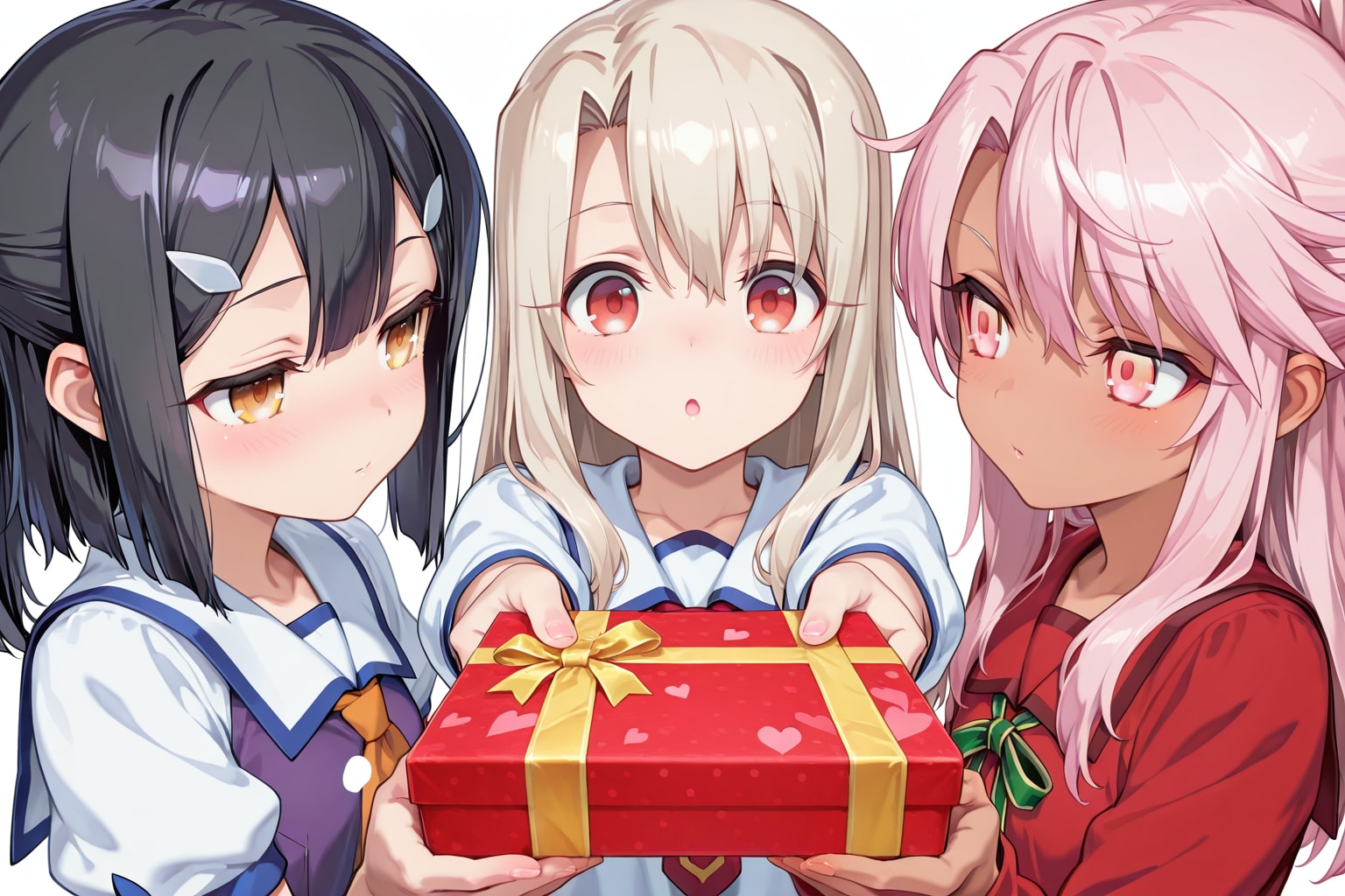 トリコロール・バレンタインデー | の人気AIイラスト・グラビア