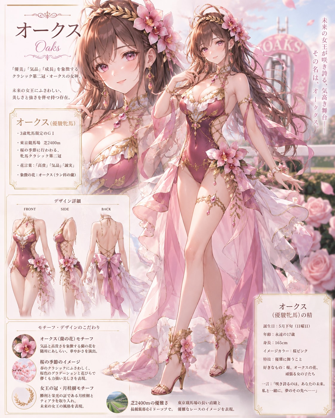 オークス（優駿牝馬）の精 | の人気AIイラスト・グラビア