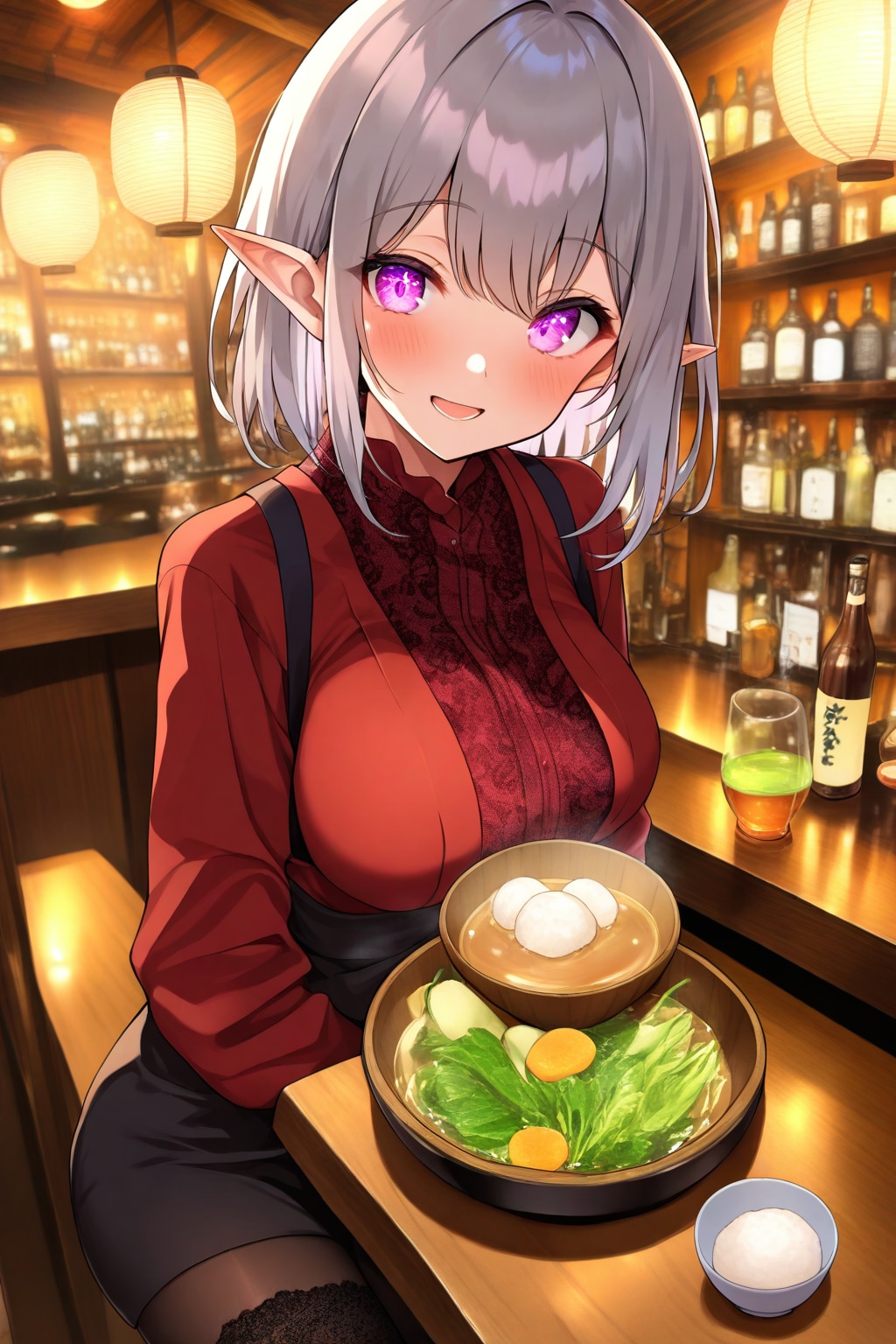 バーカウンターの恋は突然に