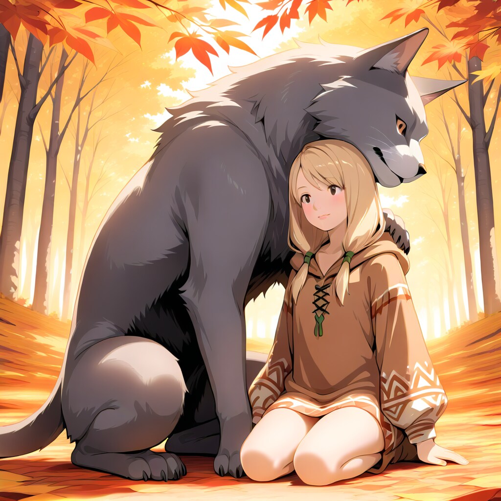 FFT風水士と猫 | の人気AIイラスト・グラビア