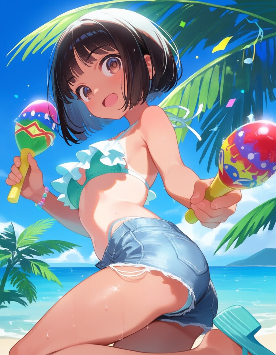シャカシャカ♪🌴