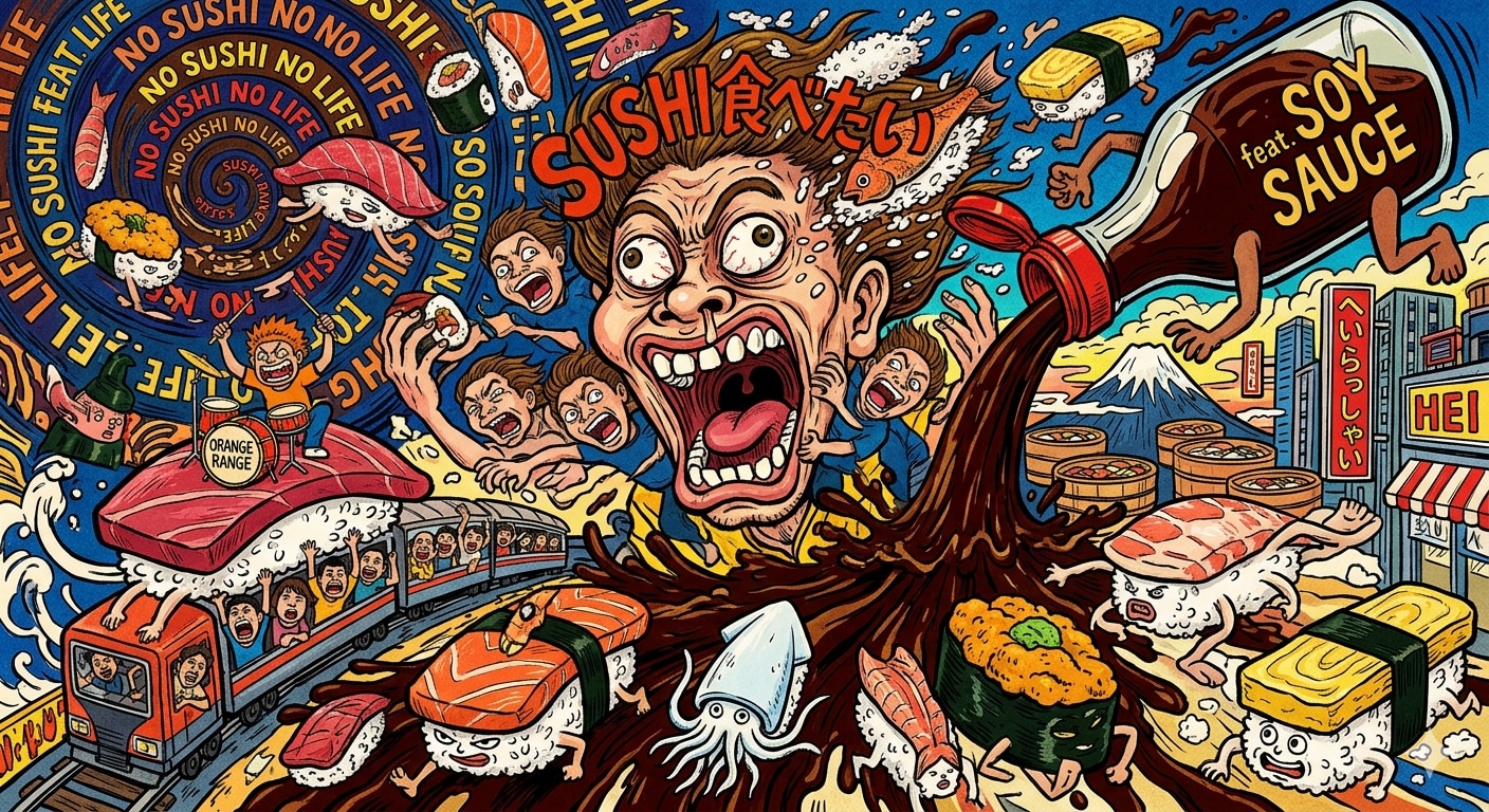 SUSHI食べたい feat.ソイソース | の人気AIイラスト・グラビア