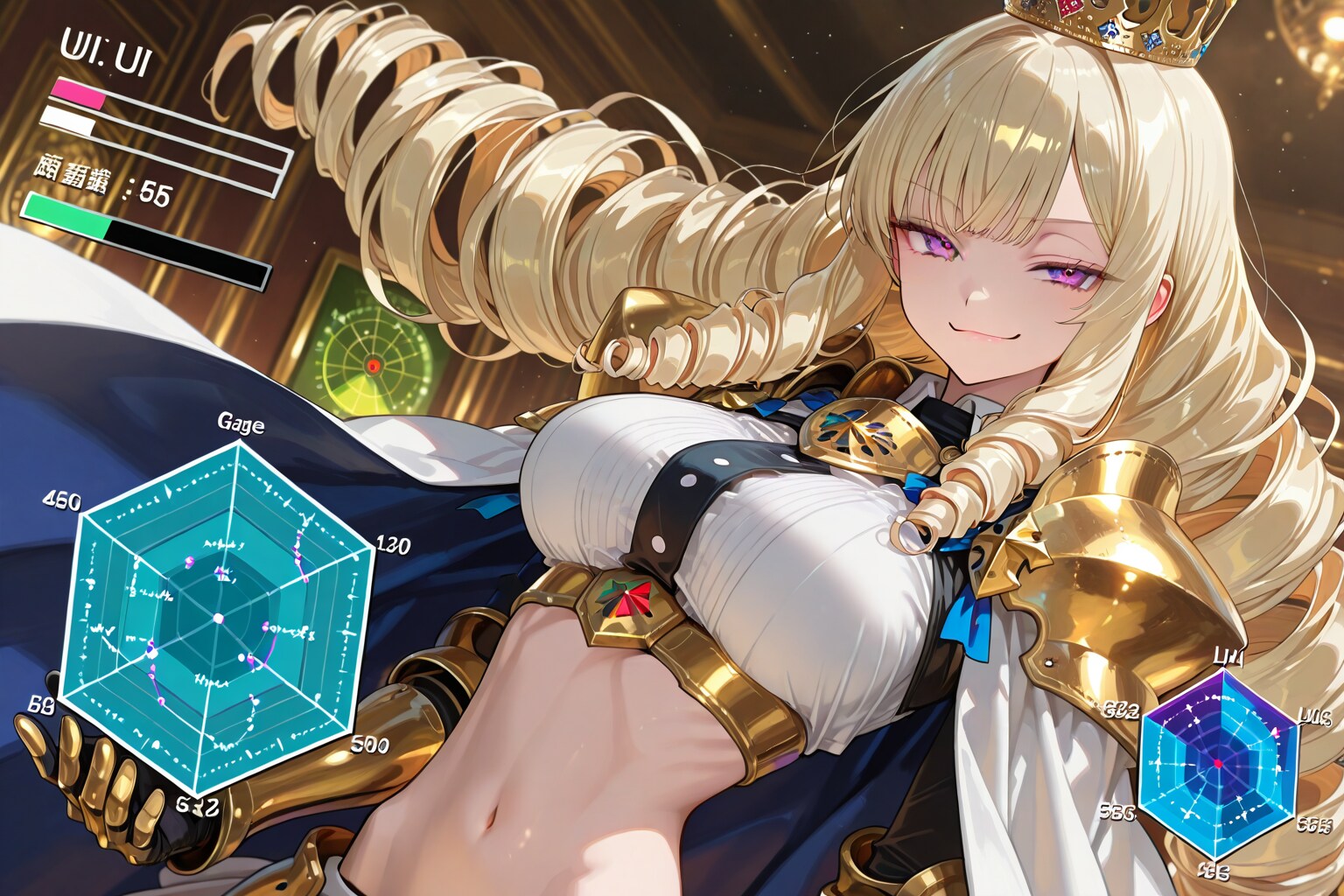 姫騎士のステータス | の人気AIイラスト・グラビア