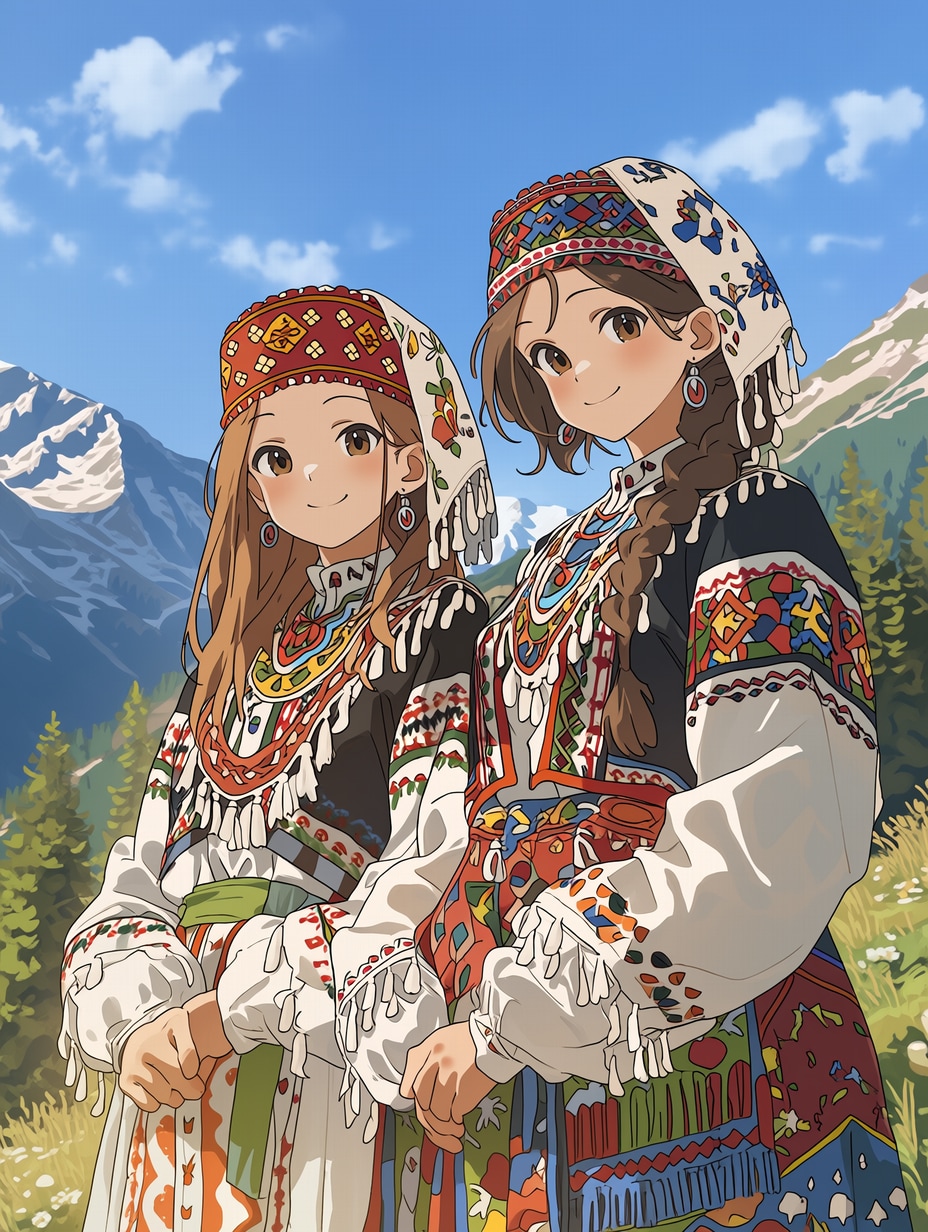 草原少女137