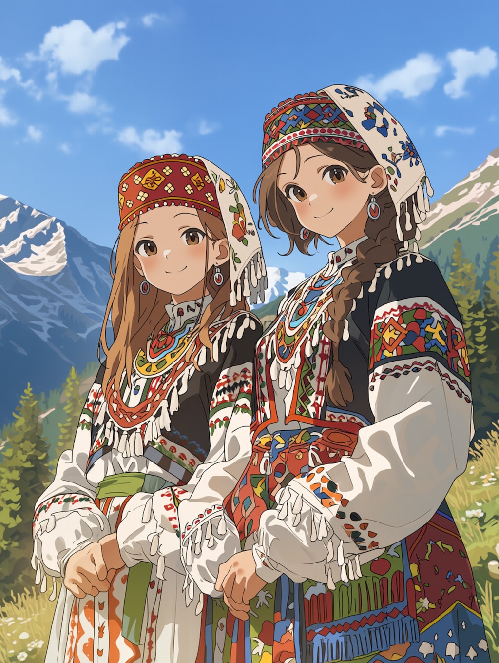 草原少女137