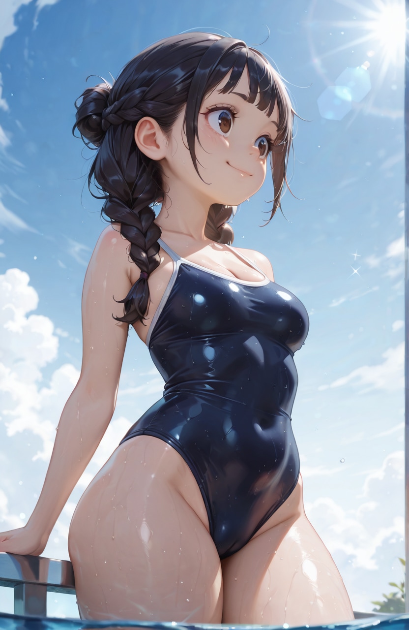 となりの佐藤さんのスク水