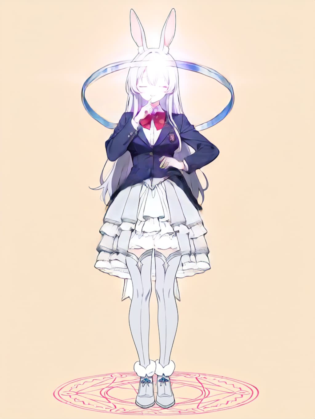 変身！魔法少女 みみちゃん【誕生日FA パラパライラスト】