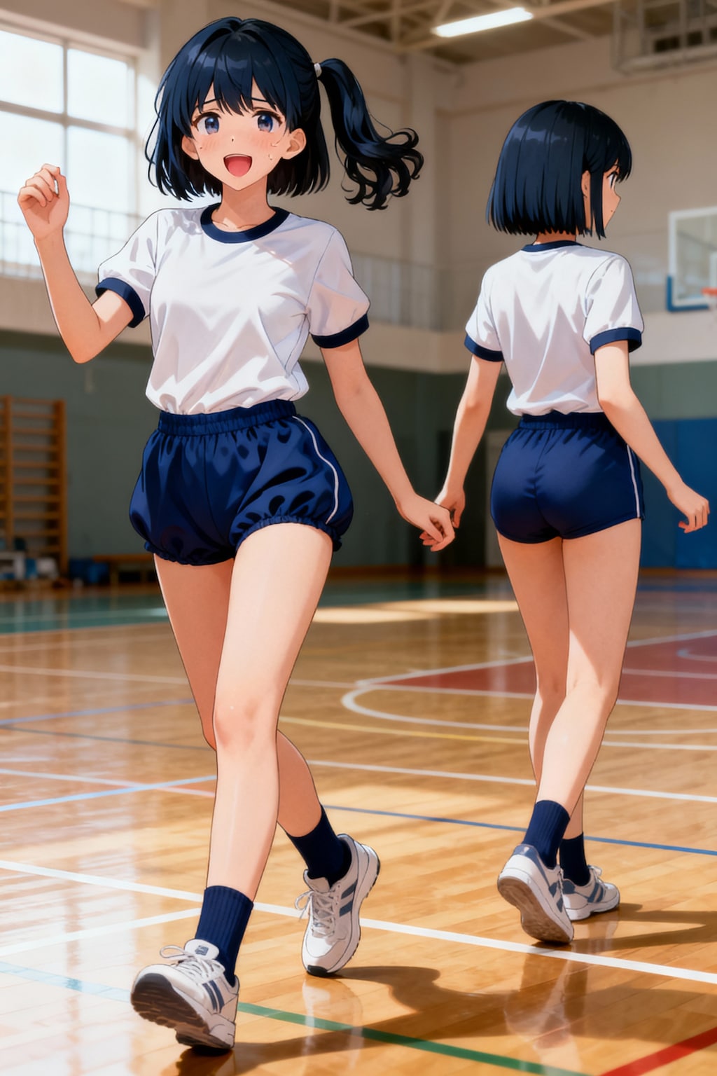 ちょうちんブルマとローレグブルマ