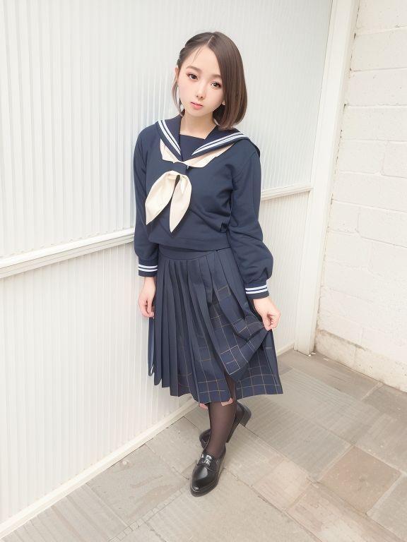 古風な女子高生 | の人気AIイラスト・グラビア