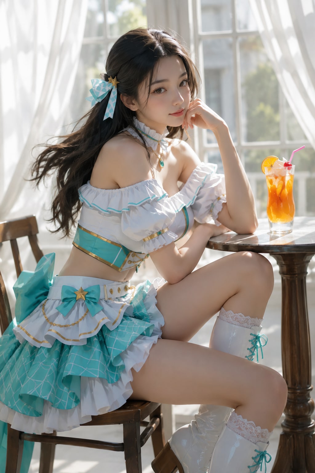 人気アイドルのお姉さん♡　休憩中っ
