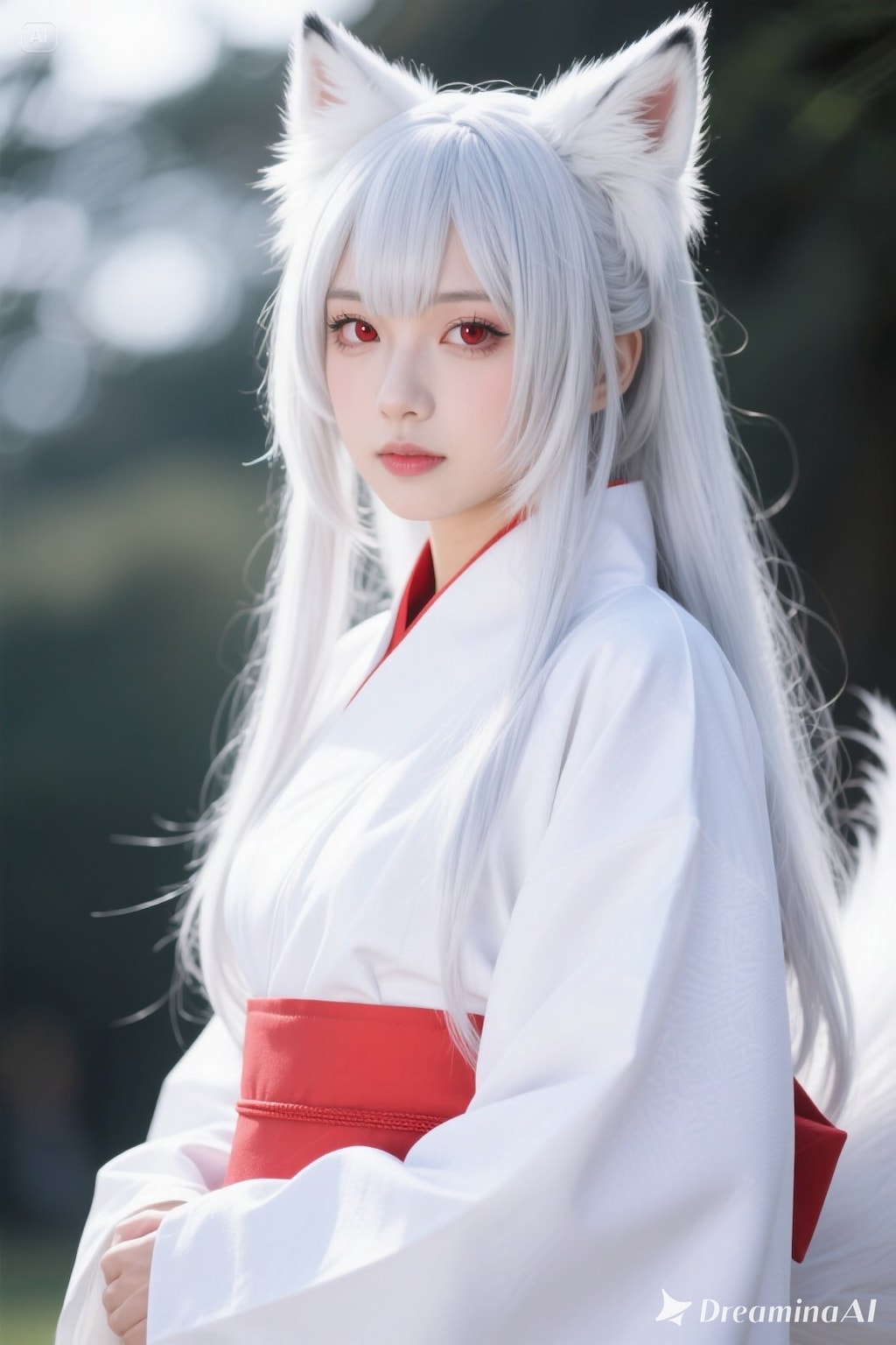 【実写風？】キツネの御神体様？