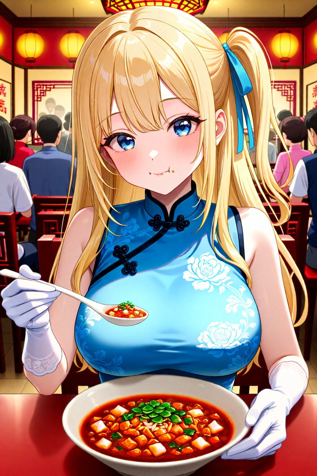 うちの子中華グルメ