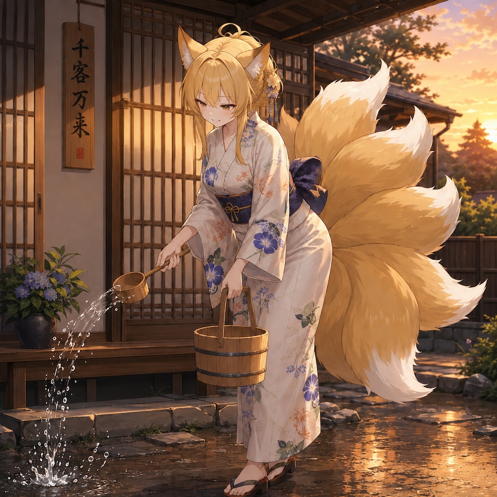 8/1　打ち水の日